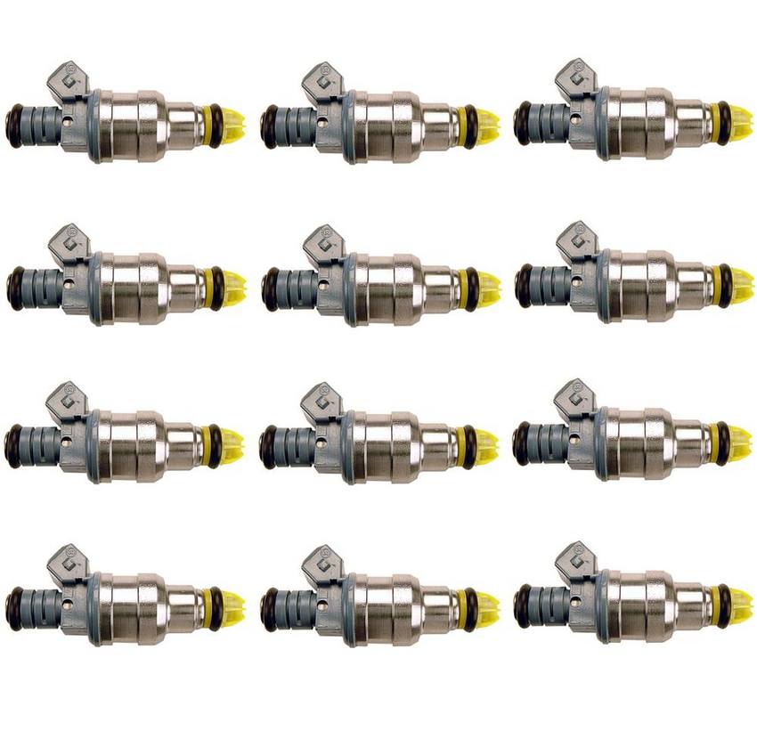 BMW Fuel Injector Set (12 Pieces) 13641468812 GB Reman 1633350KIT GB